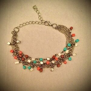 Womens adjustable bracelet/anklet